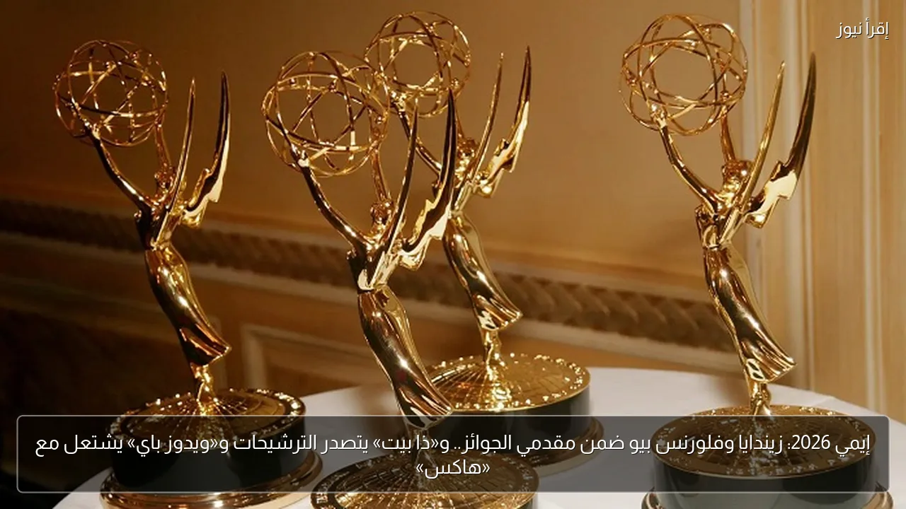 إيمي 2026: زيندايا وفلورنس بيو ضمن مقدمي الجوائز.. و«ذا بيت» يتصدر الترشيحات و«ويدوز باي» يشتعل مع «هاكس»