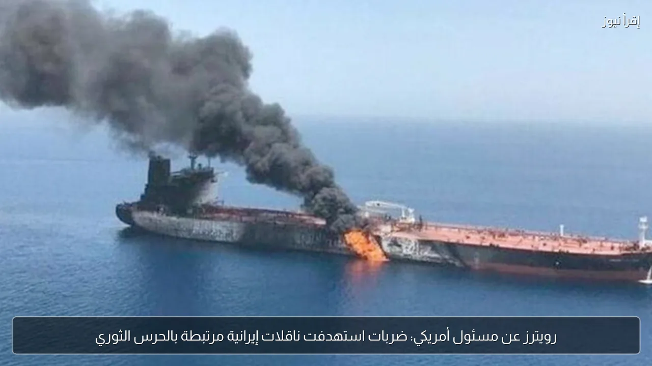 رويترز عن مسئول أمريكي: ضربات استهدفت ناقلات إيرانية مرتبطة بالحرس الثوري