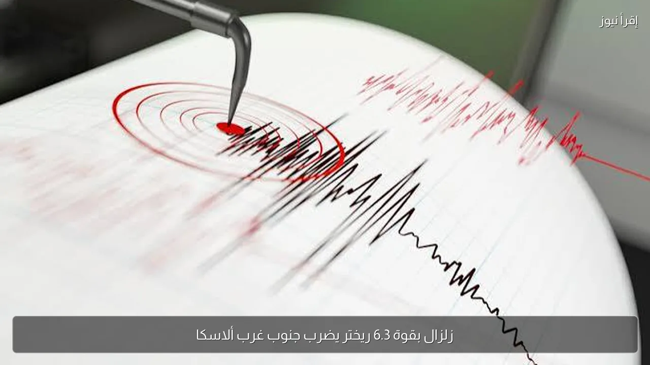 زلزال بقوة 6.3 ريختر يضرب جنوب غرب ألاسكا