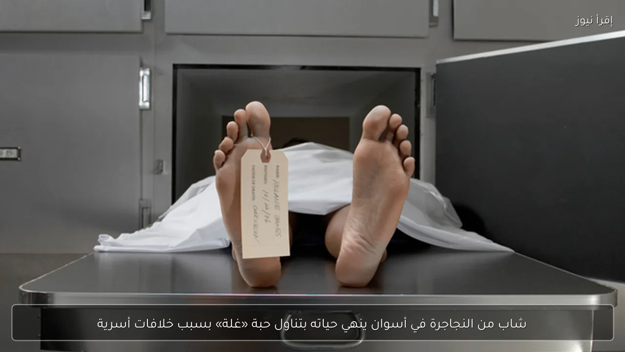 شاب من النجاجرة في أسوان ينهي حياته بتناول حبة «غلة» بسبب خلافات أسرية