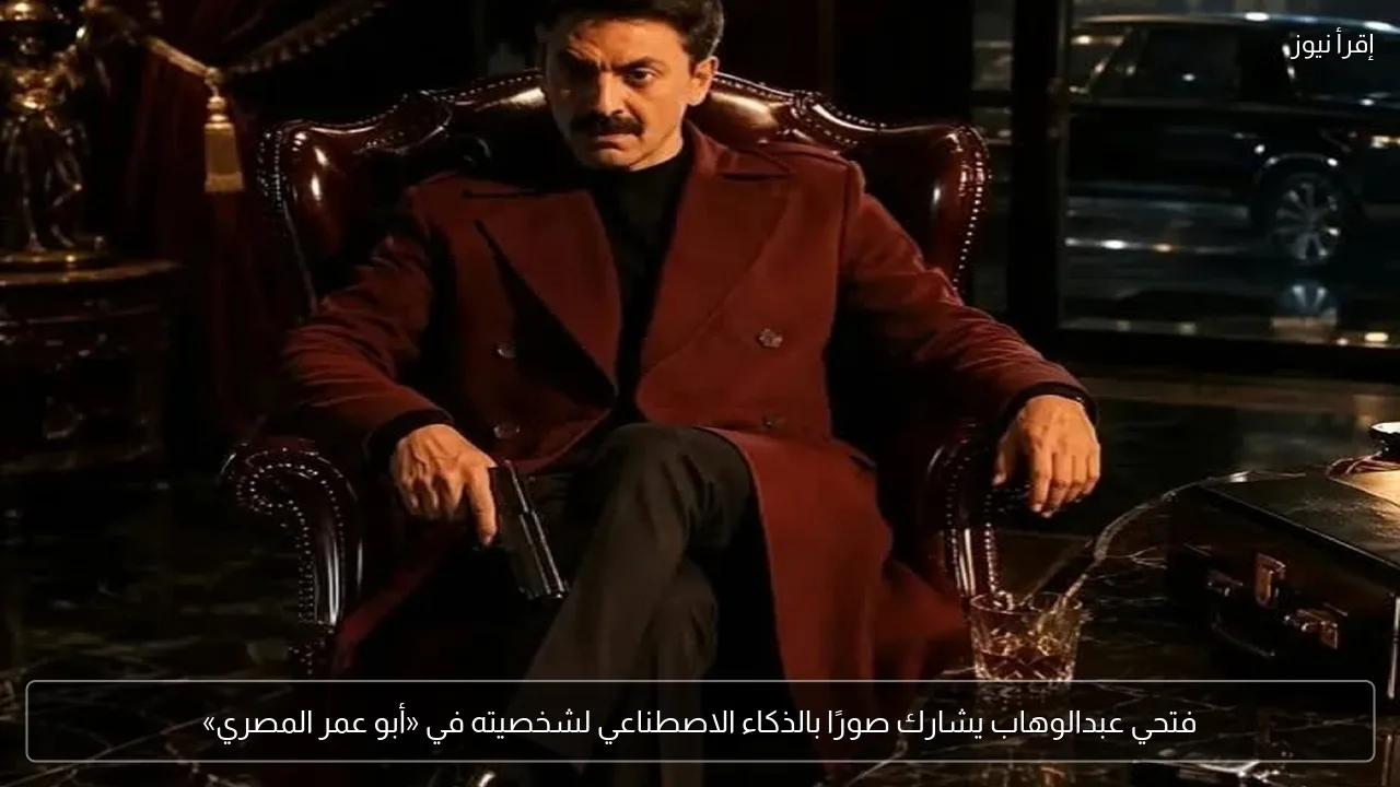 فتحي عبدالوهاب يشارك صورًا بالذكاء الاصطناعي لشخصيته في «أبو عمر المصري»