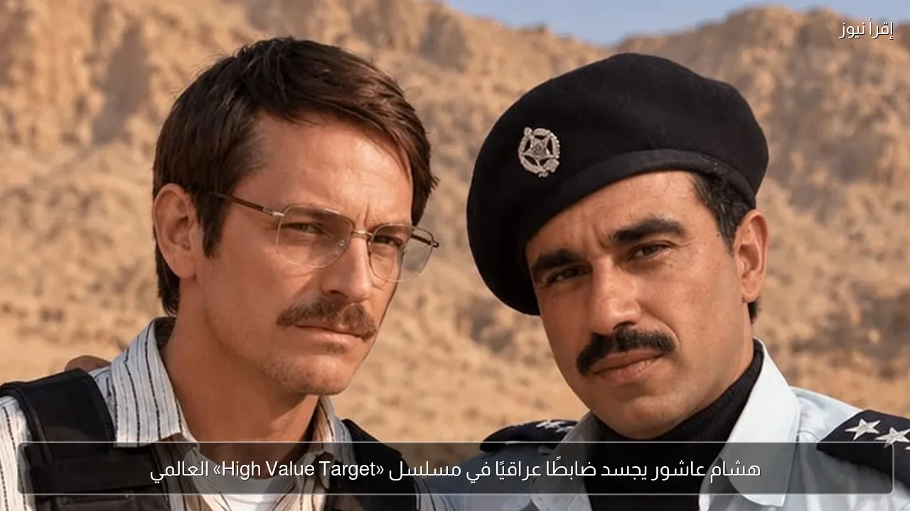 هشام عاشور يجسد ضابطًا عراقيًا في مسلسل «High Value Target» العالمي