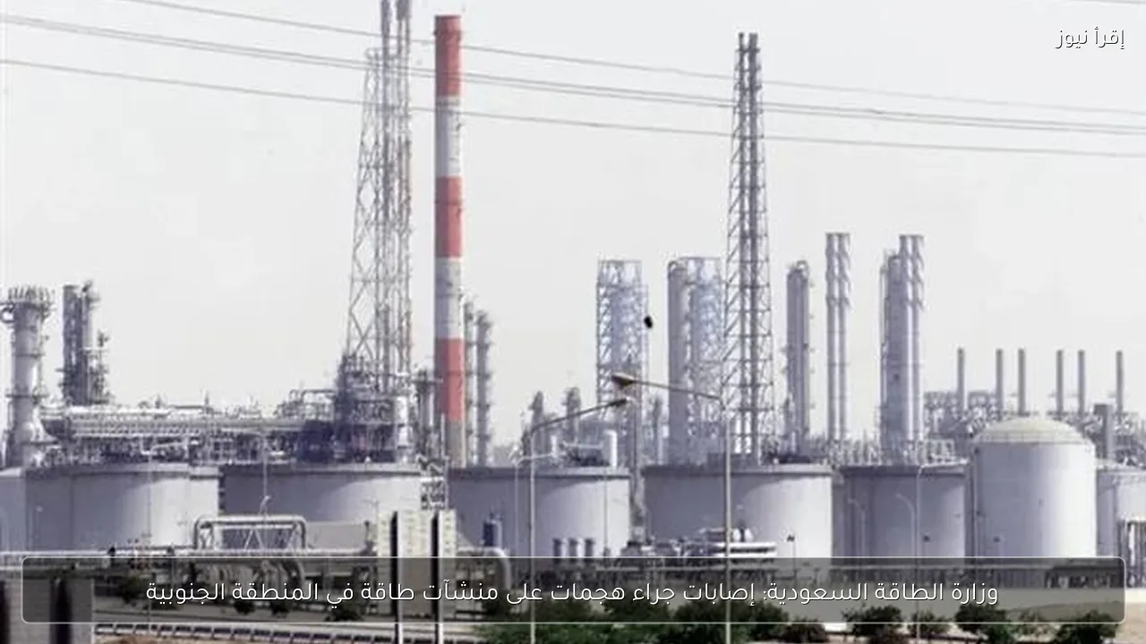 وزارة الطاقة السعودية: إصابات جراء هجمات على منشآت طاقة في المنطقة الجنوبية
