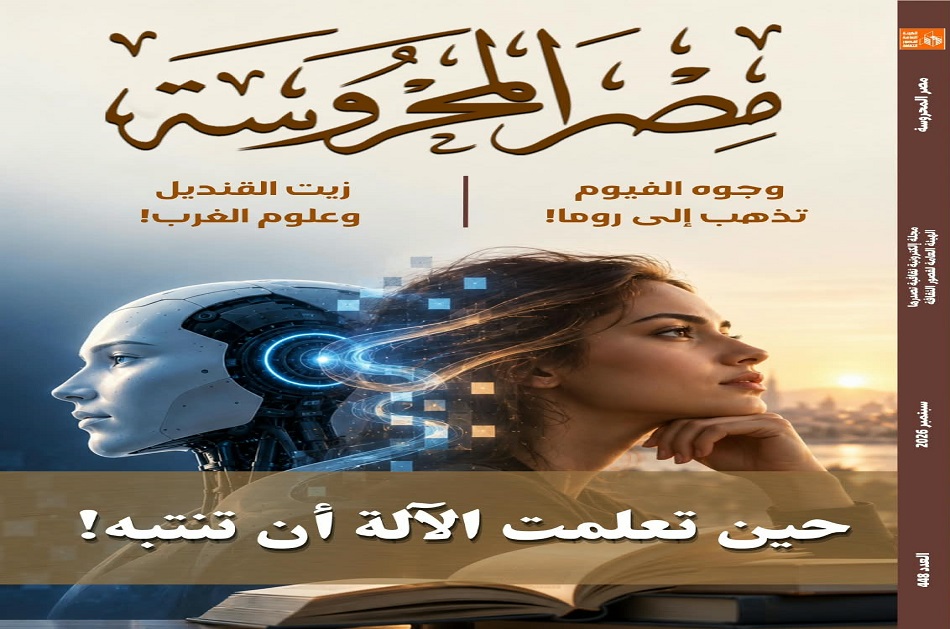 مجلة «مصر المحروسة» تصدر عددها 448 وتسلّط الضوء على وعي الآلة ووجوه الفيوم