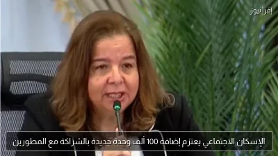 الإسكان الاجتماعي يعتزم إضافة 100 ألف وحدة جديدة بالشراكة مع المطورين