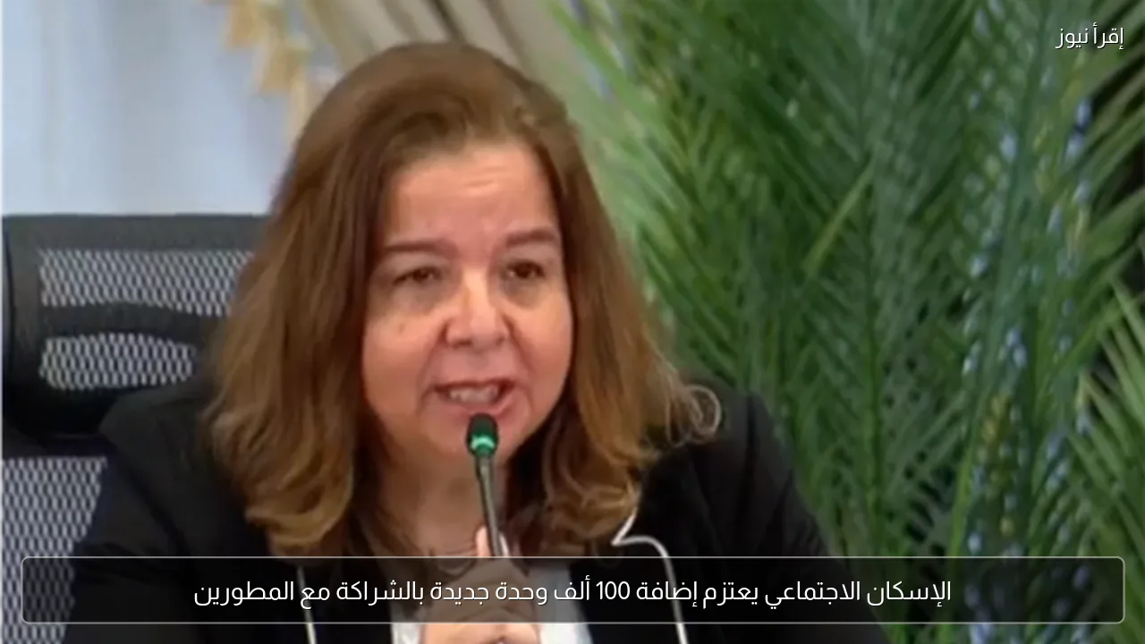 الإسكان الاجتماعي يعتزم إضافة 100 ألف وحدة جديدة بالشراكة مع المطورين