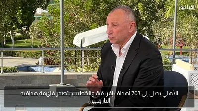 الأهلي يصل إلى 703 أهداف إفريقية والخطيب يتصدر قائمة هدافيه التاريخيين