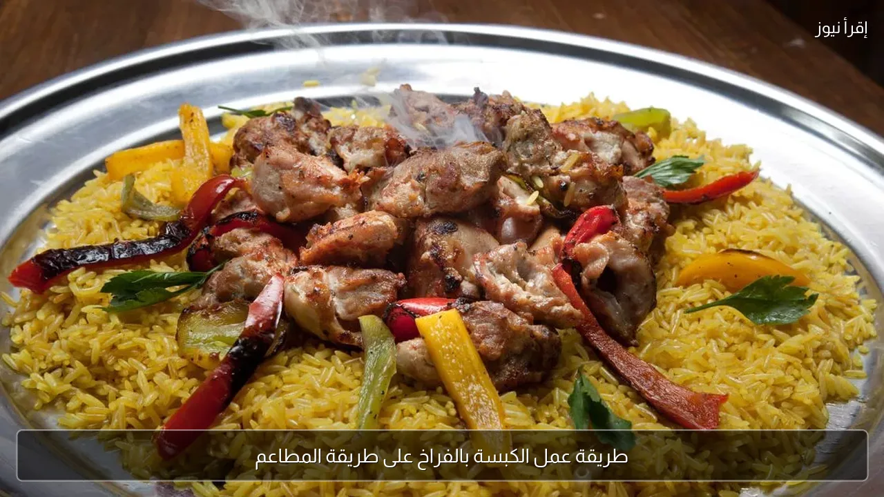 طريقة عمل الكبسة بالفراخ على طريقة المطاعم