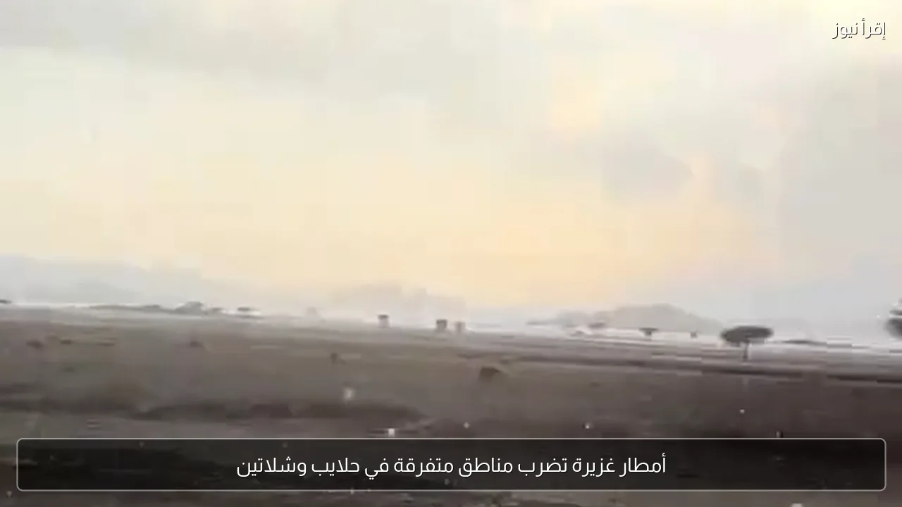 أمطار غزيرة تضرب مناطق متفرقة في حلايب وشلاتين
