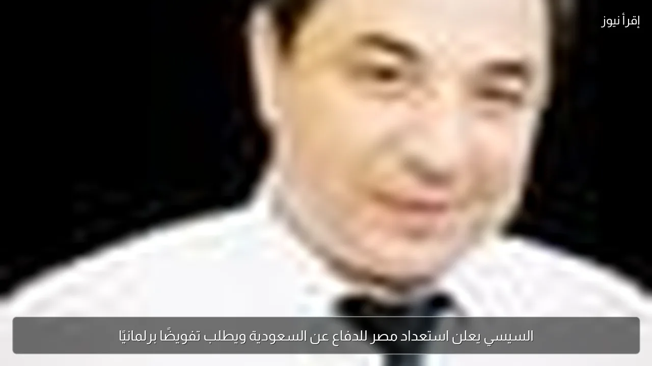 السيسي يعلن استعداد مصر للدفاع عن السعودية ويطلب تفويضًا برلمانيًا