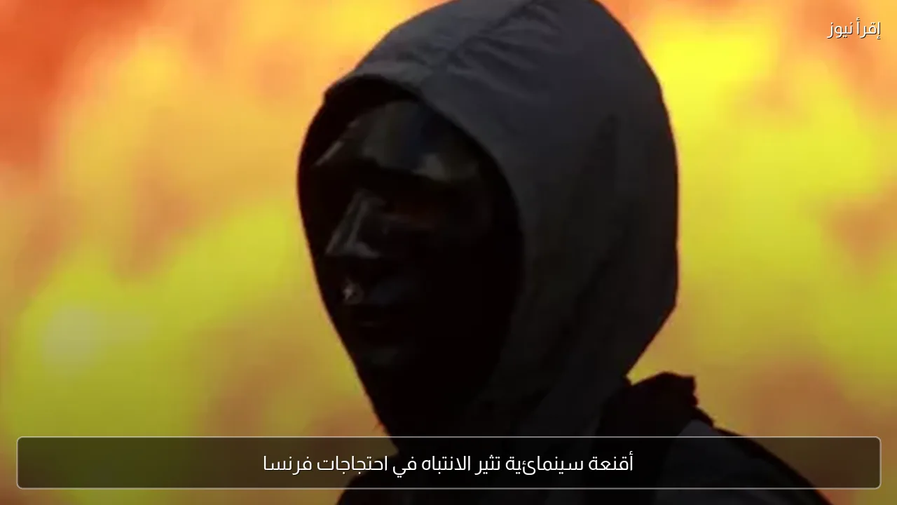 أقنعة سينمائية تثير الانتباه في احتجاجات فرنسا