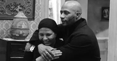 محمد رمضان وفردوس عبد الحميد