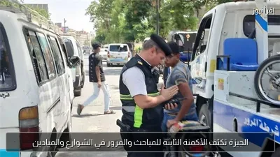 الجيزة تكثف الأكمنة الثابتة للمباحث والمرور في الشوارع والميادين