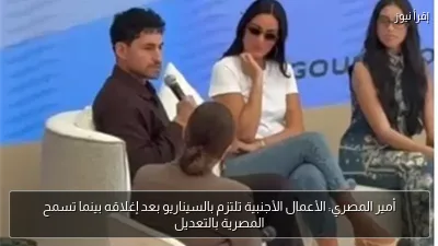 أمير المصري: الأعمال الأجنبية تلتزم بالسيناريو بعد إغلاقه بينما تسمح المصرية بالتعديل