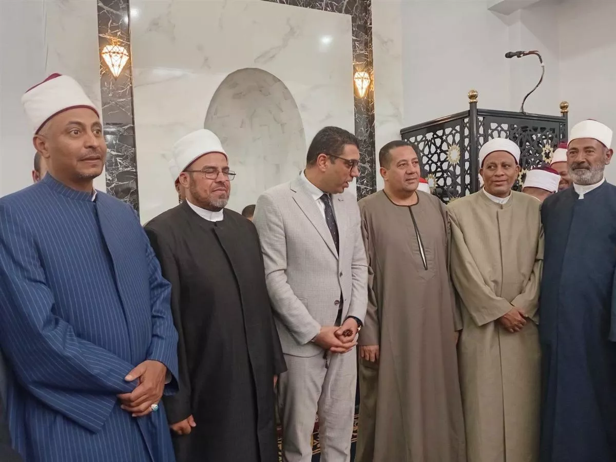 افتتاح مسجد بالعديسات بالأقصر