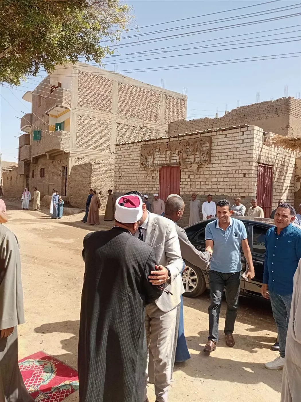افتتاح مسجد بالعديسات بالأقصر