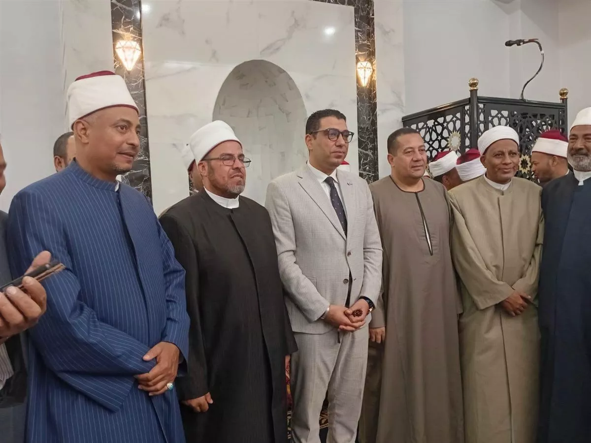 افتتاح مسجد بالعديسات بالأقصر