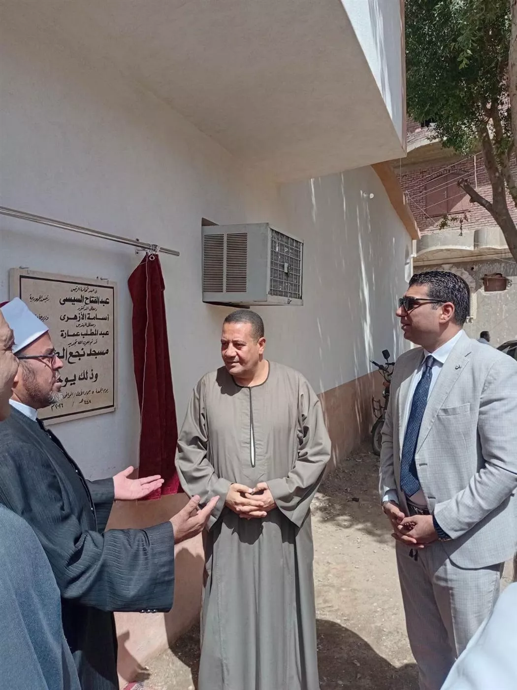 افتتاح مسجد بالعديسات بالأقصر