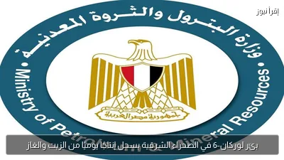 بئر لوركان-6 في الصحراء الشرقية يسجل إنتاجًا يوميًا من الزيت والغاز