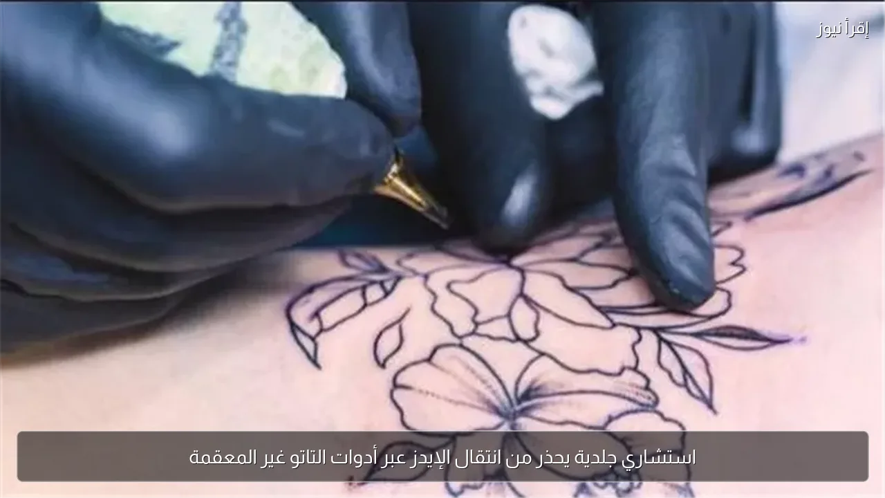 استشاري جلدية يحذر من انتقال الإيدز عبر أدوات التاتو غير المعقمة