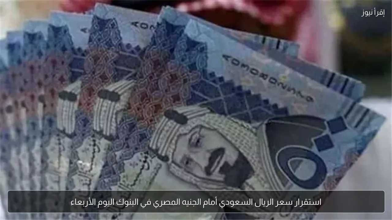 استقرار سعر الريال السعودي أمام الجنيه المصري في البنوك اليوم الأربعاء
