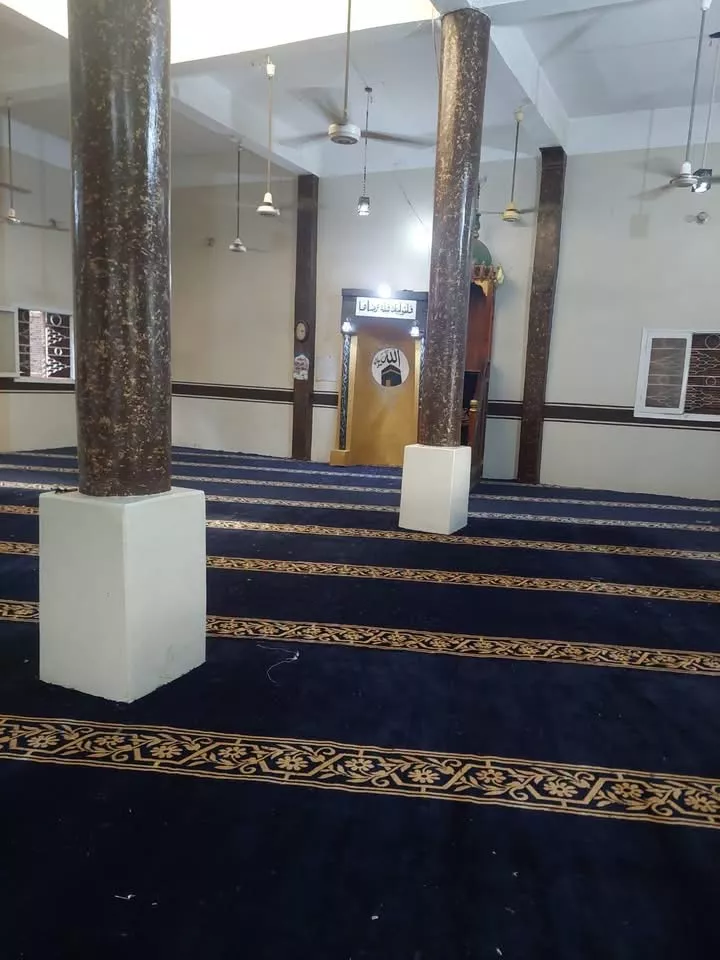 فرش وتجهيز مسجد آل البيت بجزيرة أرمنت
