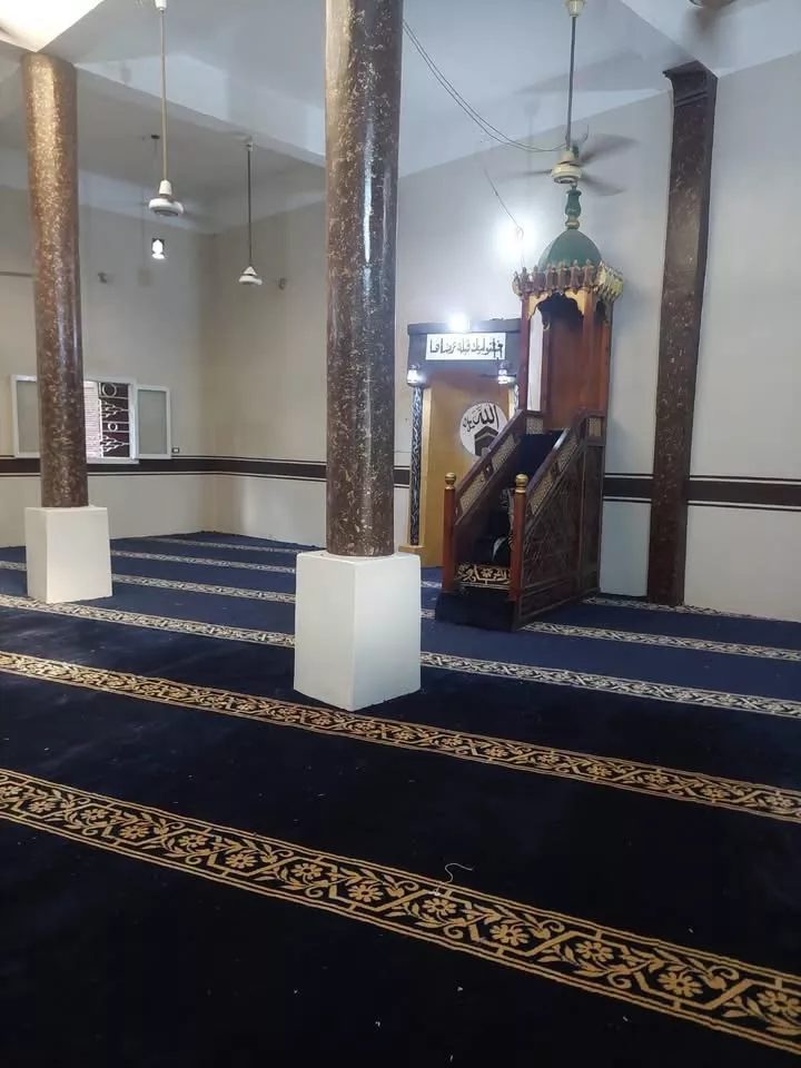 فرش وتجهيز مسجد آل البيت بجزيرة أرمنت