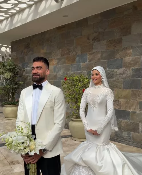 الإعلامية هند فاروق تحتفل بزفافها على البلوجر محمد مكاوي