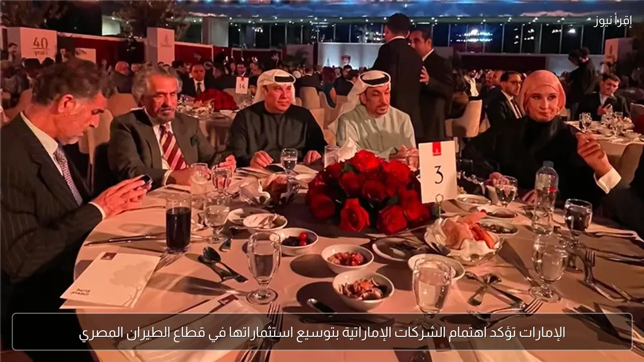 الإمارات تؤكد اهتمام الشركات الإماراتية بتوسيع استثماراتها في قطاع الطيران المصري