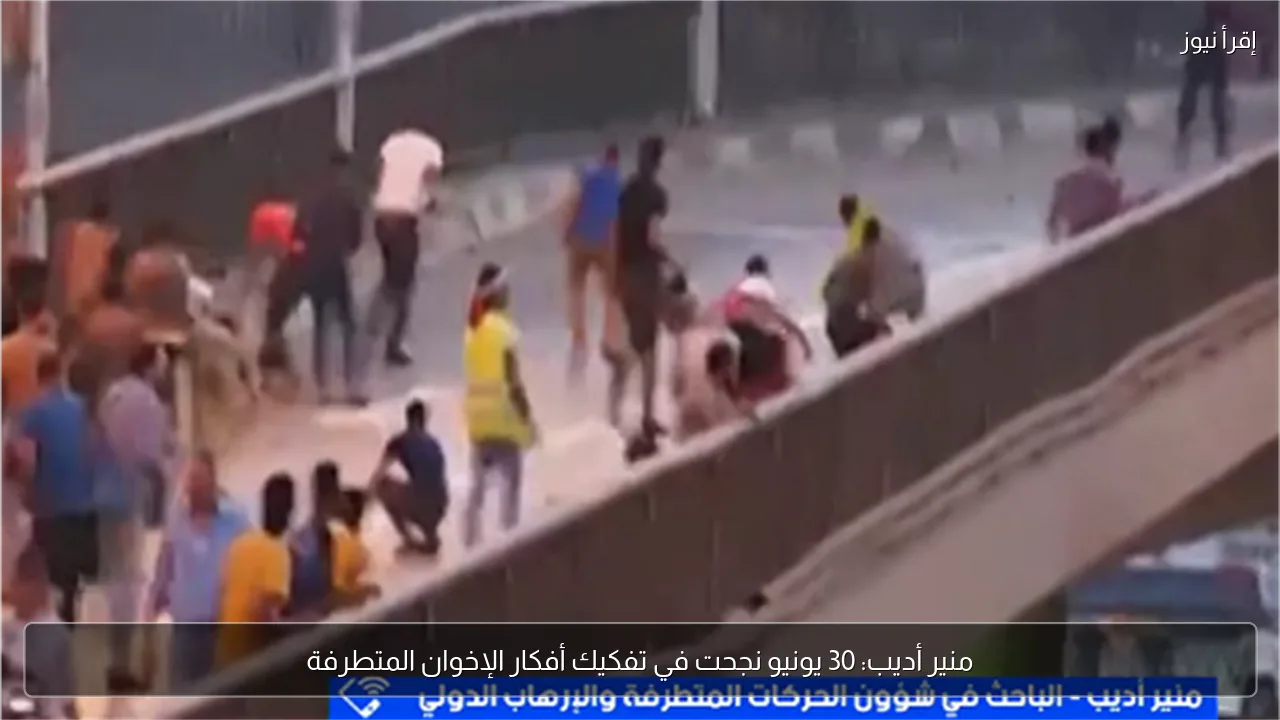 منير أديب: 30 يونيو نجحت في تفكيك أفكار الإخوان المتطرفة