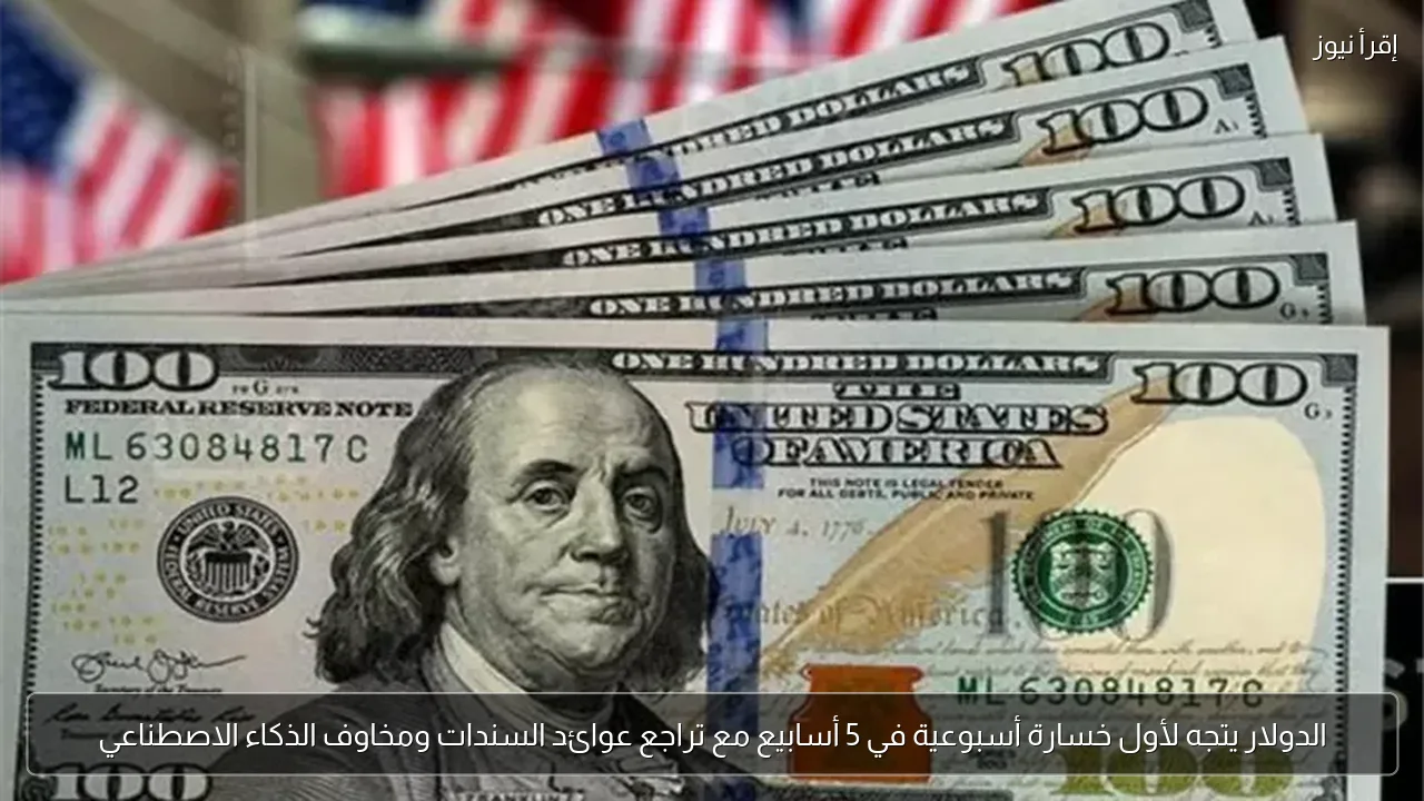 الدولار يتجه لأول خسارة أسبوعية في 5 أسابيع مع تراجع عوائد السندات ومخاوف الذكاء الاصطناعي