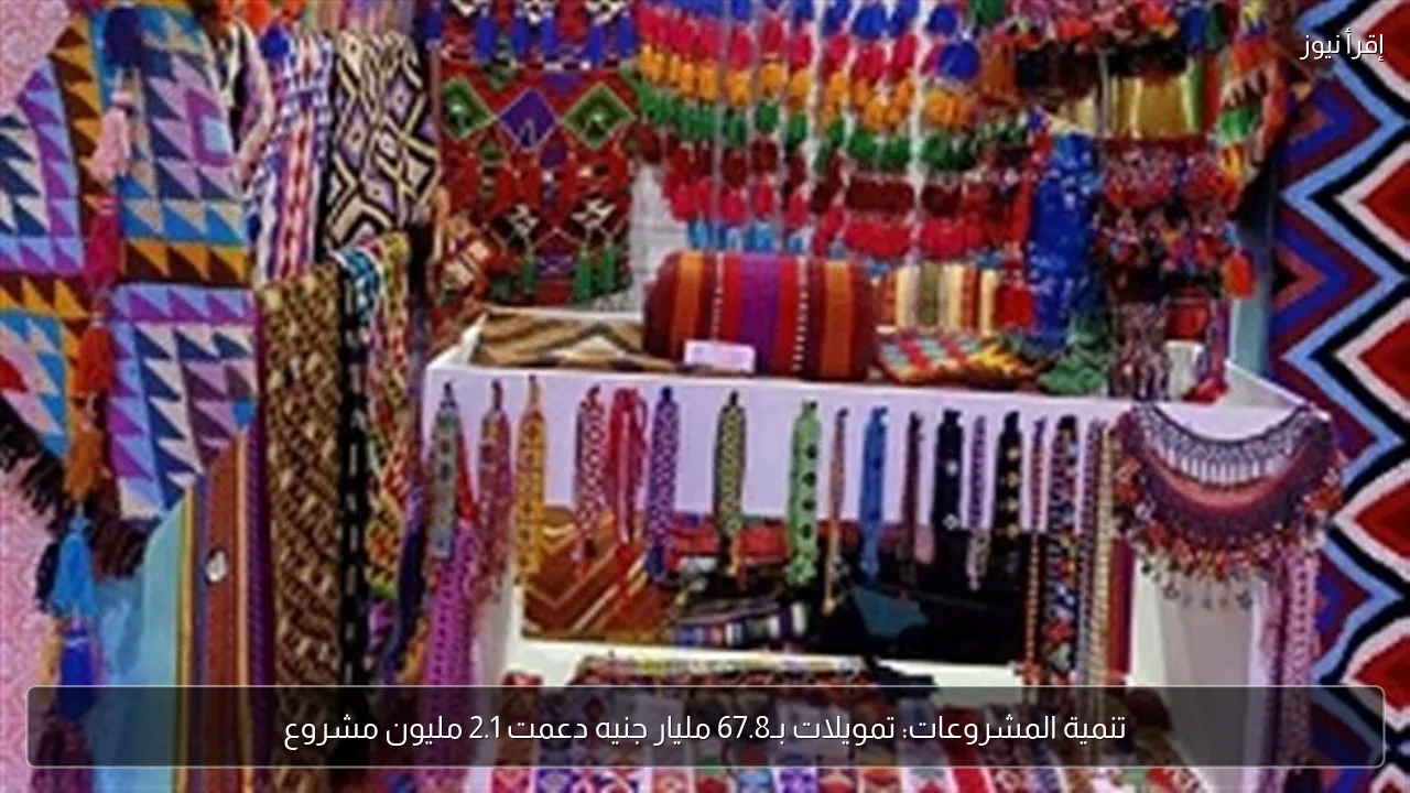 تنمية المشروعات: تمويلات بـ67.8 مليار جنيه دعمت 2.1 مليون مشروع