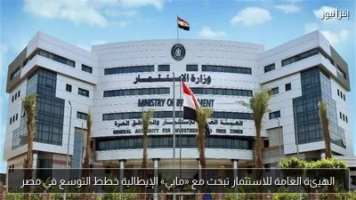 الهيئة العامة للاستثمار تبحث مع «مابي» الإيطالية خطط التوسع في مصر