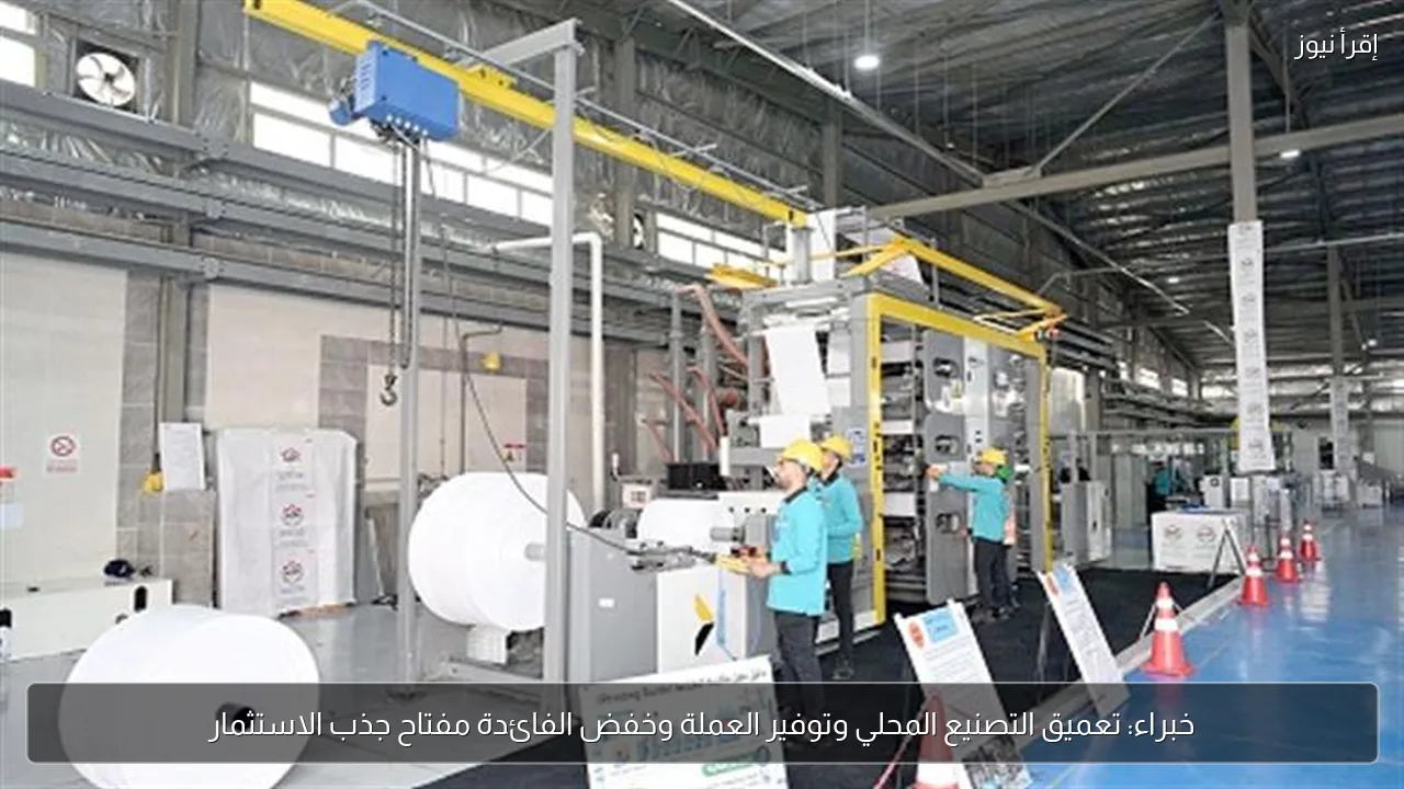 خبراء: تعميق التصنيع المحلي وتوفير العملة وخفض الفائدة مفتاح جذب الاستثمار