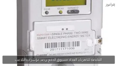 القابضة للكهرباء: العداد مسبوق الدفع يرصد مؤشرات التلاعب