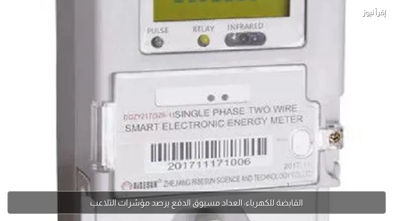 القابضة للكهرباء: العداد مسبوق الدفع يرصد مؤشرات التلاعب