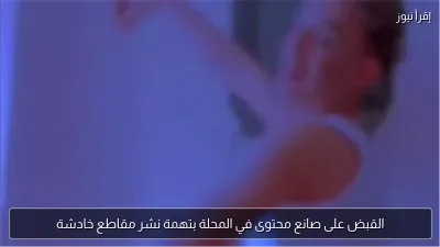 القبض على صانع محتوى في المحلة بتهمة نشر مقاطع خادشة