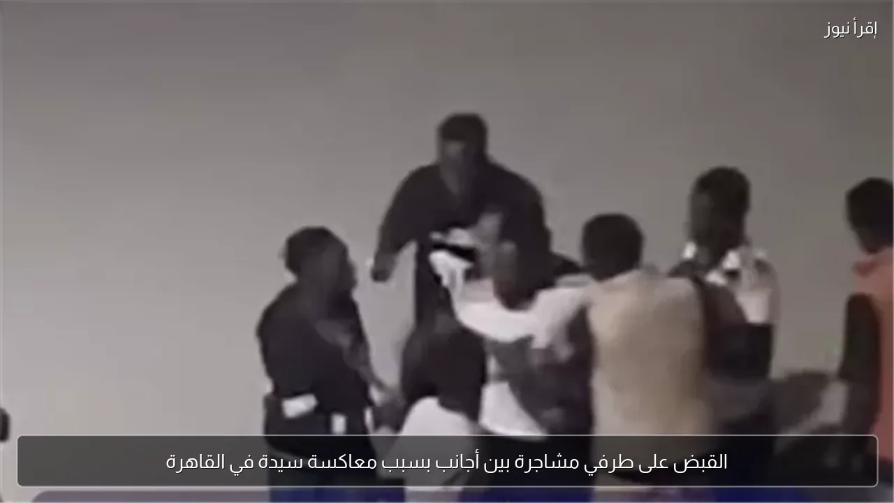 القبض على طرفي مشاجرة بين أجانب بسبب معاكسة سيدة في القاهرة