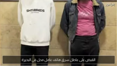 القبض على عاطل سرق هاتف عامل محل في البحيرة