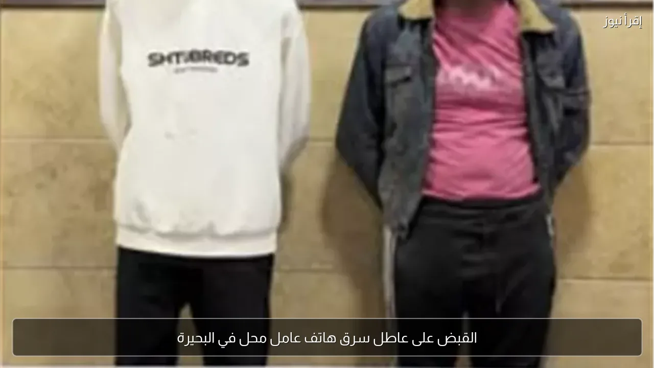 القبض على عاطل سرق هاتف عامل محل في البحيرة