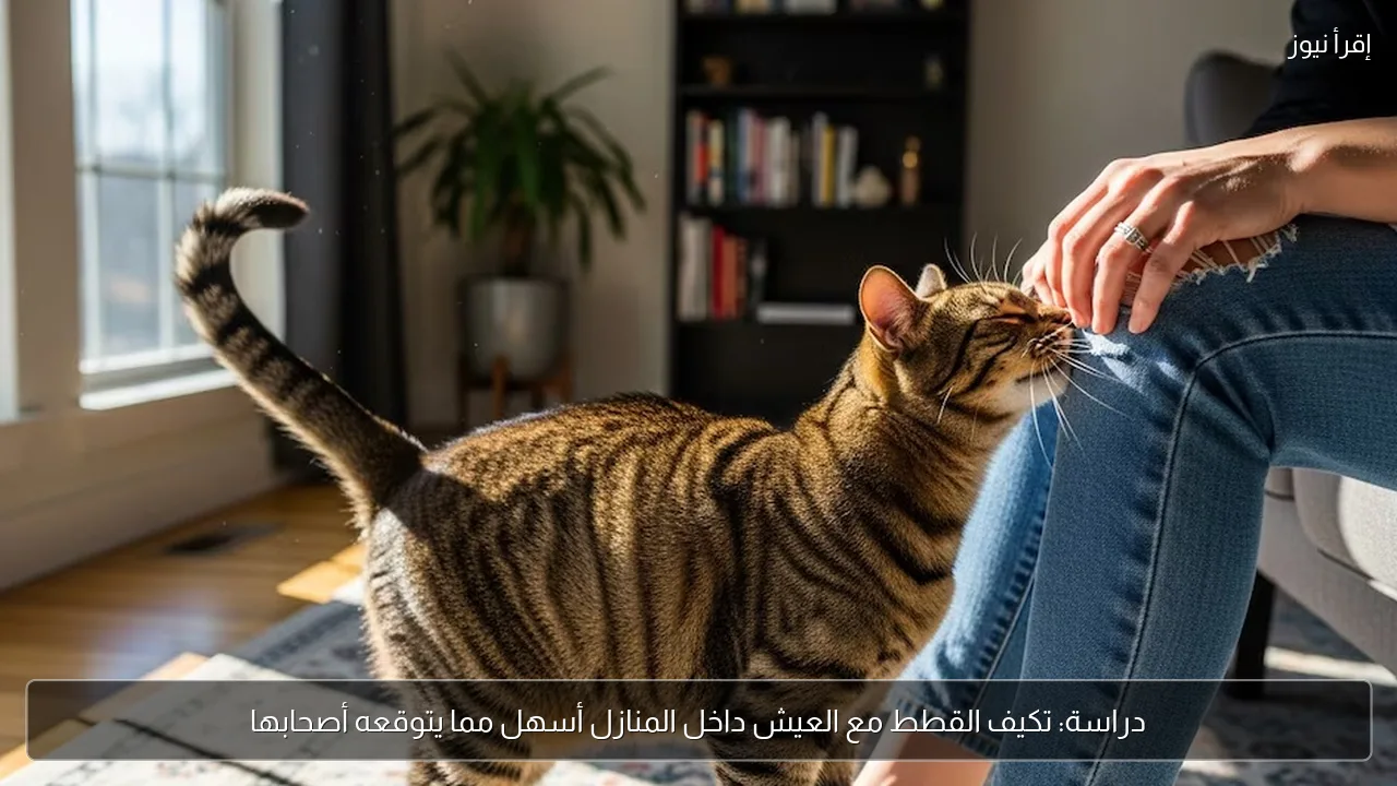 دراسة: تكيف القطط مع العيش داخل المنازل أسهل مما يتوقعه أصحابها
