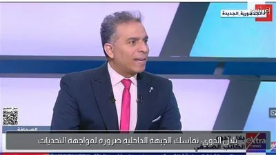 بلال الدوي: تماسك الجبهة الداخلية ضرورة لمواجهة التحديات