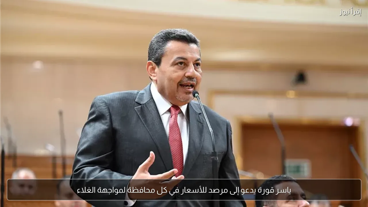 ياسر قورة يدعو إلى مرصد للأسعار في كل محافظة لمواجهة الغلاء