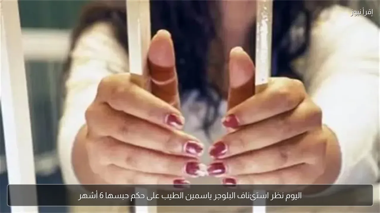 اليوم نظر استئناف البلوجر ياسمين الطيب على حكم حبسها 6 أشهر