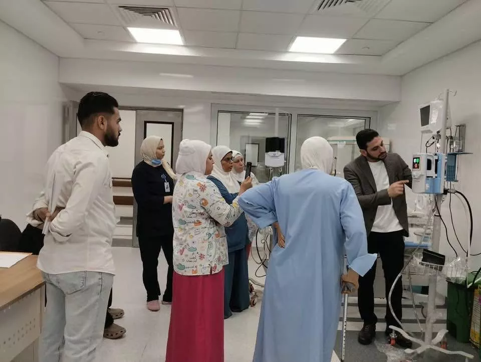 تدريب 96 كادرا طبيا على تشغيل جهاز الفابوثيرم بمستشفيات الأقصر