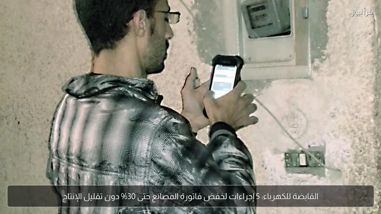 القابضة للكهرباء: 5 إجراءات لخفض فاتورة المصانع حتى 30% دون تقليل الإنتاج