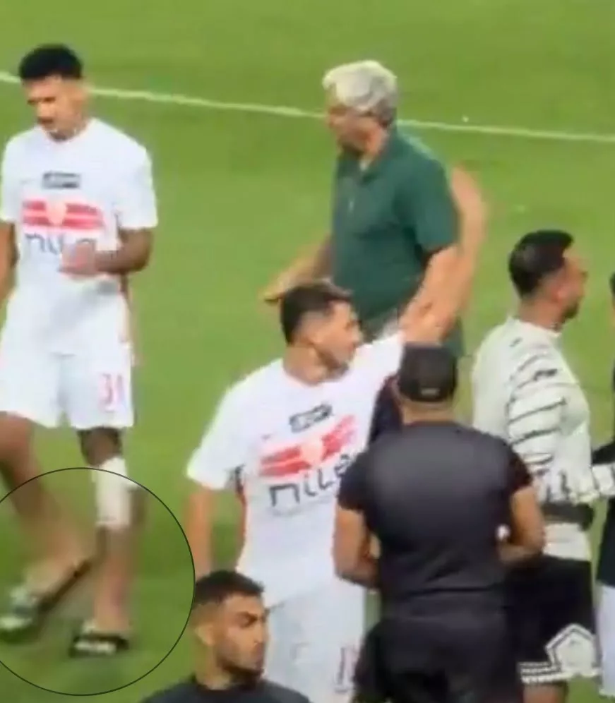 الشبشب سر تعنيف عبد الناصر محمد لأحمد شريف
