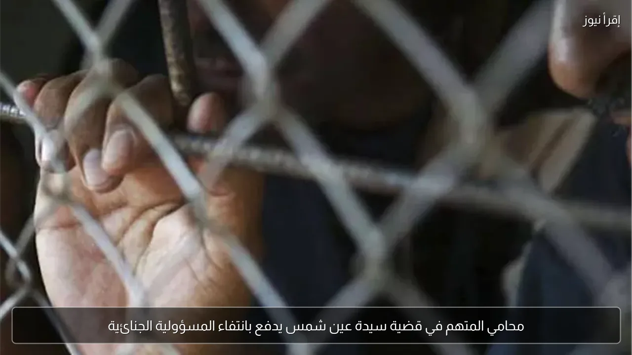 محامي المتهم في قضية سيدة عين شمس يدفع بانتفاء المسؤولية الجنائية