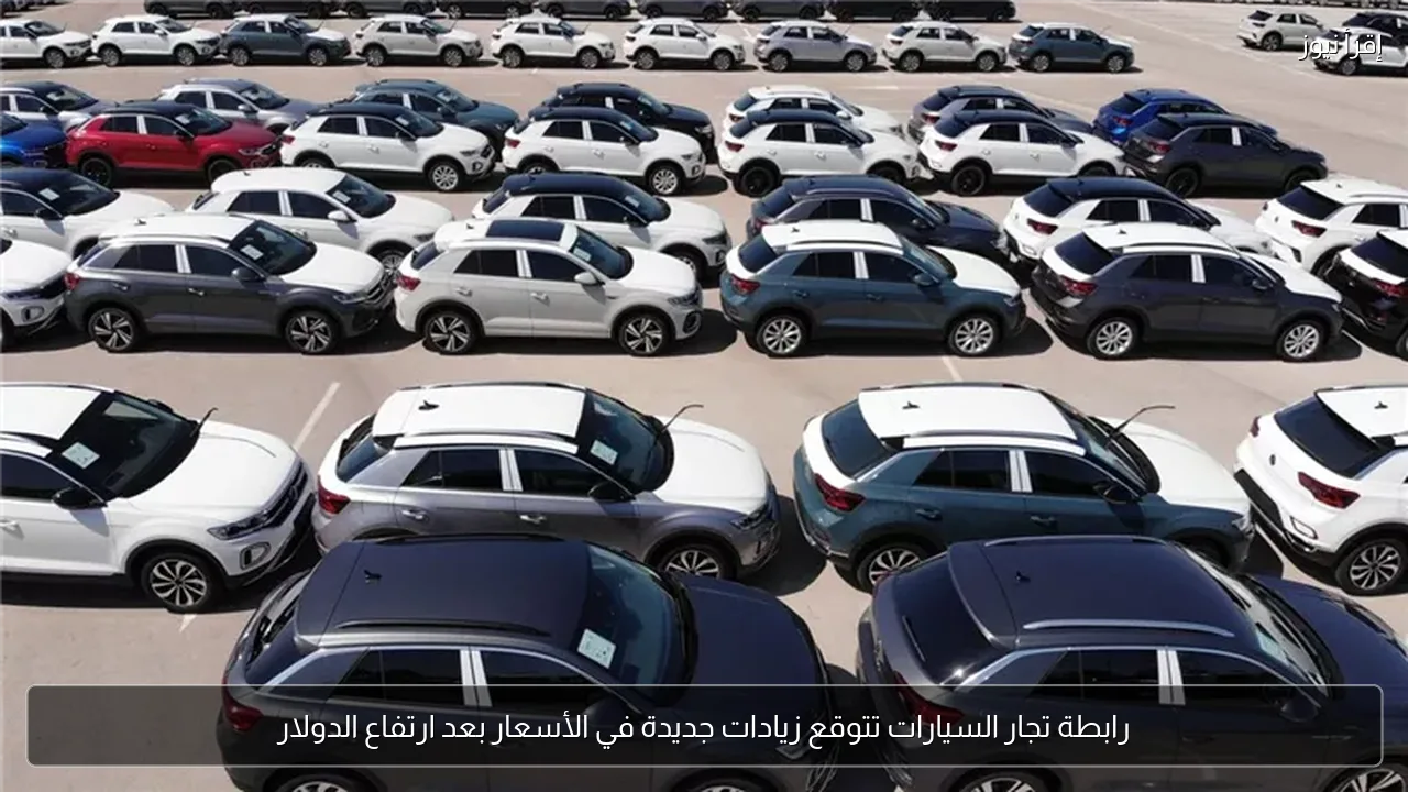 رابطة تجار السيارات تتوقع زيادات جديدة في الأسعار بعد ارتفاع الدولار