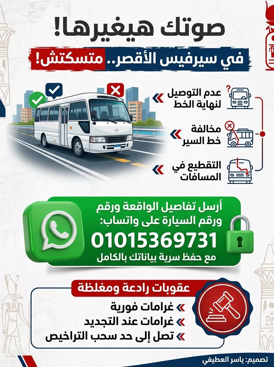 رقم واتساب لرصد المخالفات من المحافظة